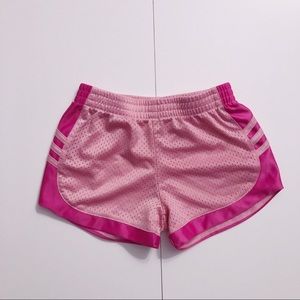 ADIDAS KIDS PINK SPORTS SHORTS